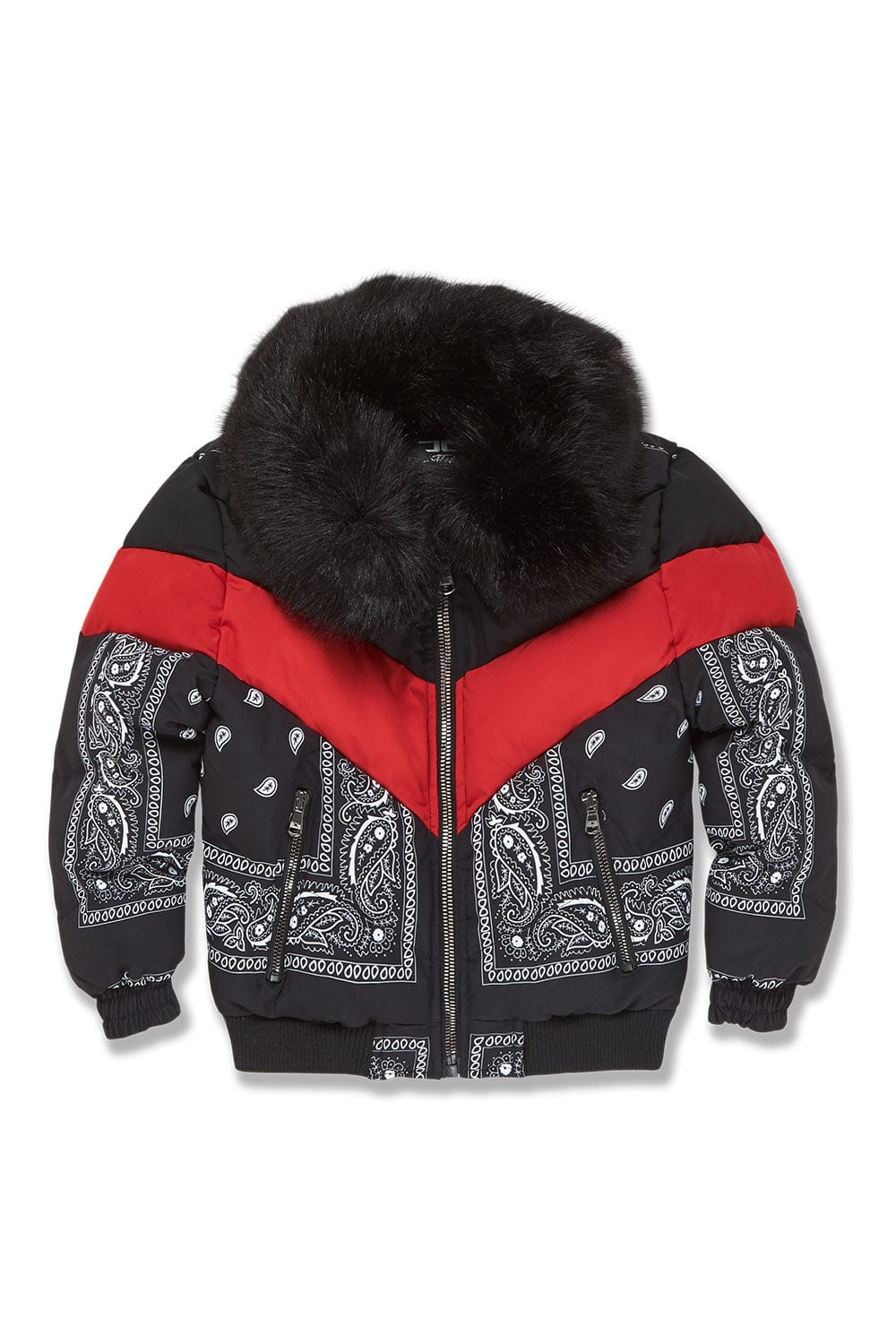 JC Kids Kids Represent Bomber Jacket (Black) 2 / Black