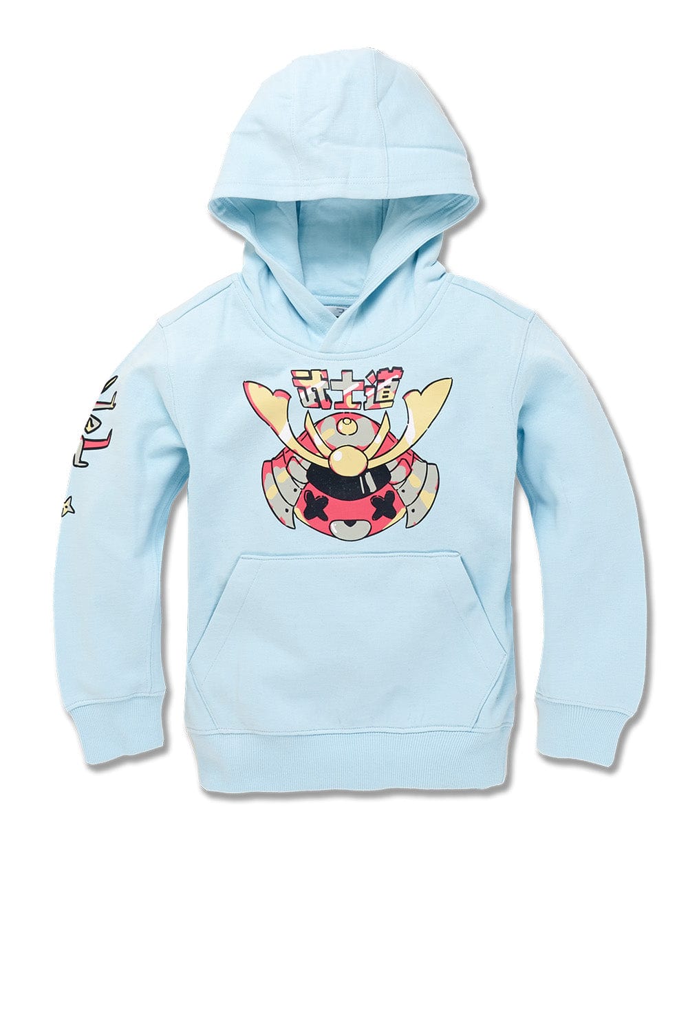 JC Kids Kids Invincible Plush Pullover Hoodie (Sky) 2 / Sky