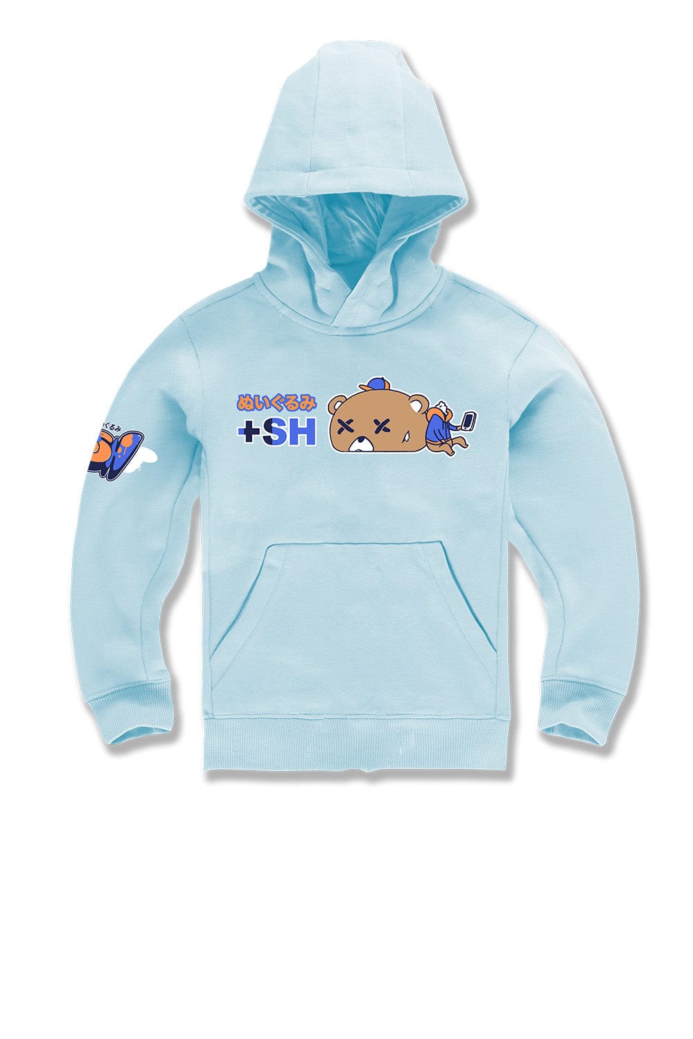 JC Kids Kids OG Plush Pullover Hoodie (Sky) 2 / Sky / BB5