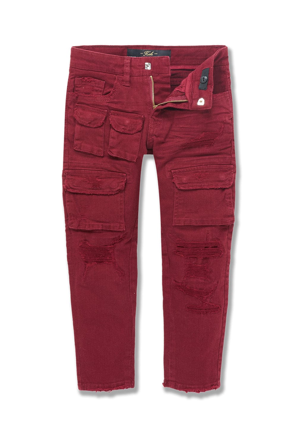 JC Kids Kids Tribeca Cargo Pants (Bordeaux) 2 / Bordeaux