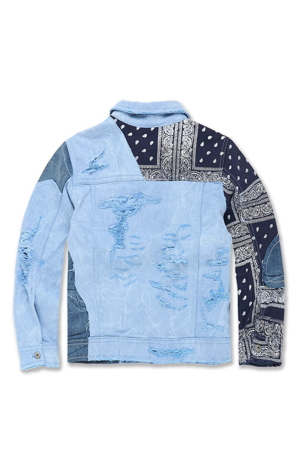 JC Kids Kids Represent Denim Trucker Jacket (Colts)