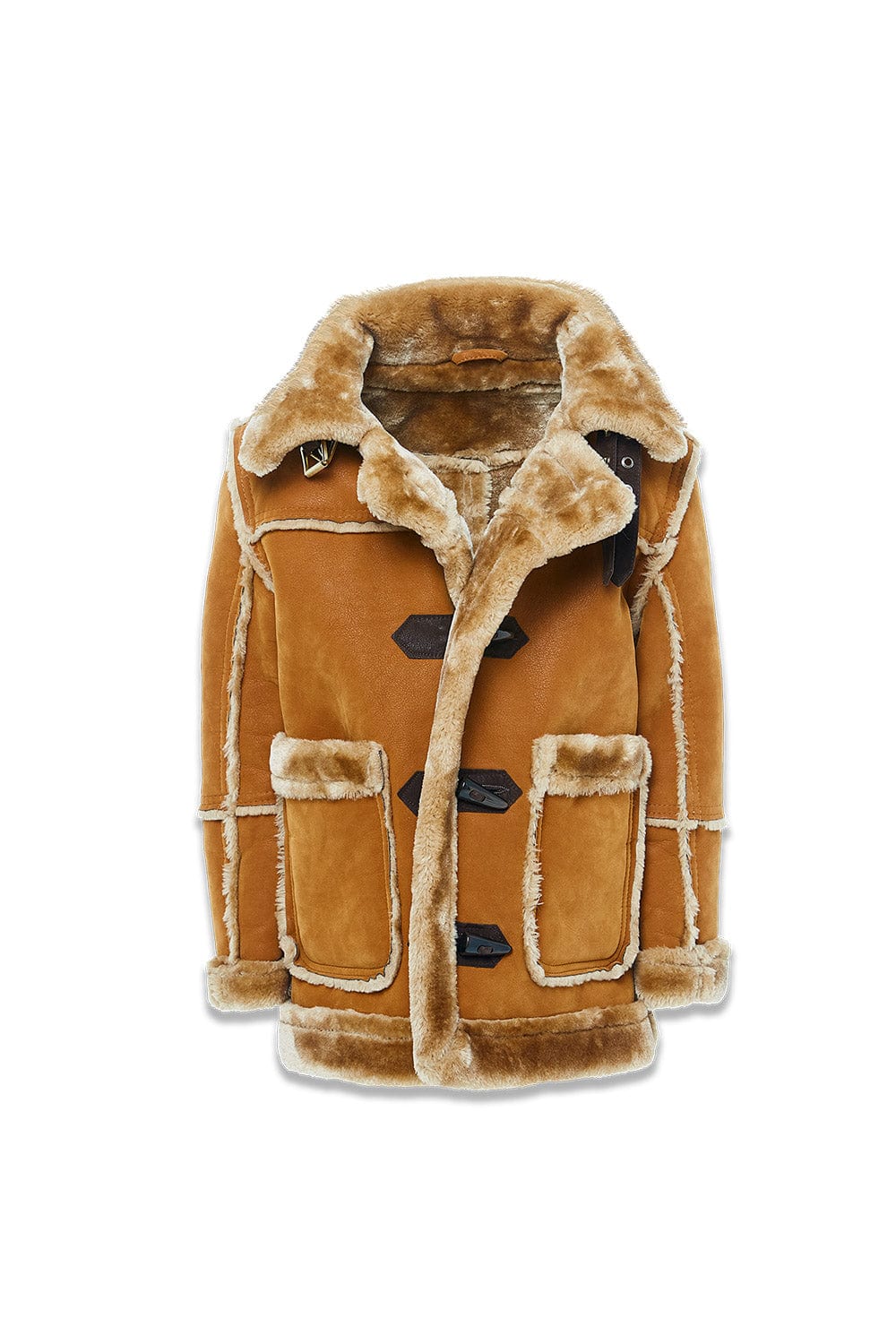 JC Kids Kids Denali Shearling Jacket (Cognac)
