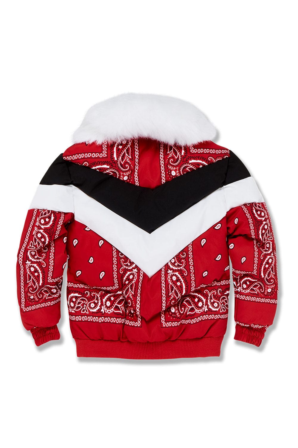 JC Kids Kids Represent Bomber Jacket (Red)