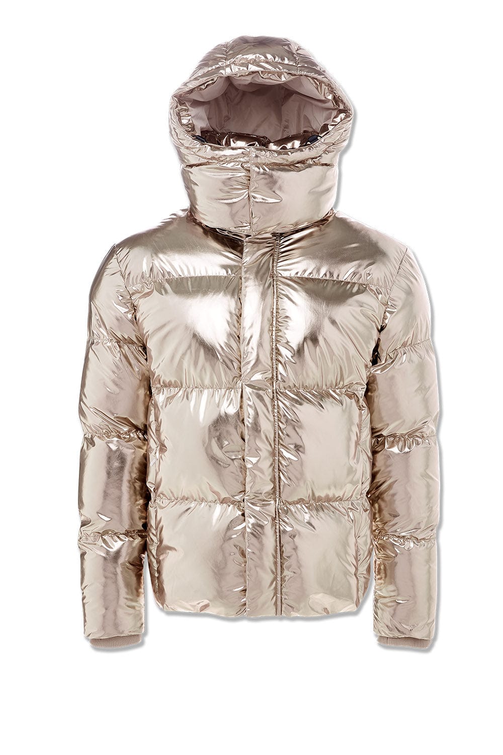 Gold bubble cheap jacket