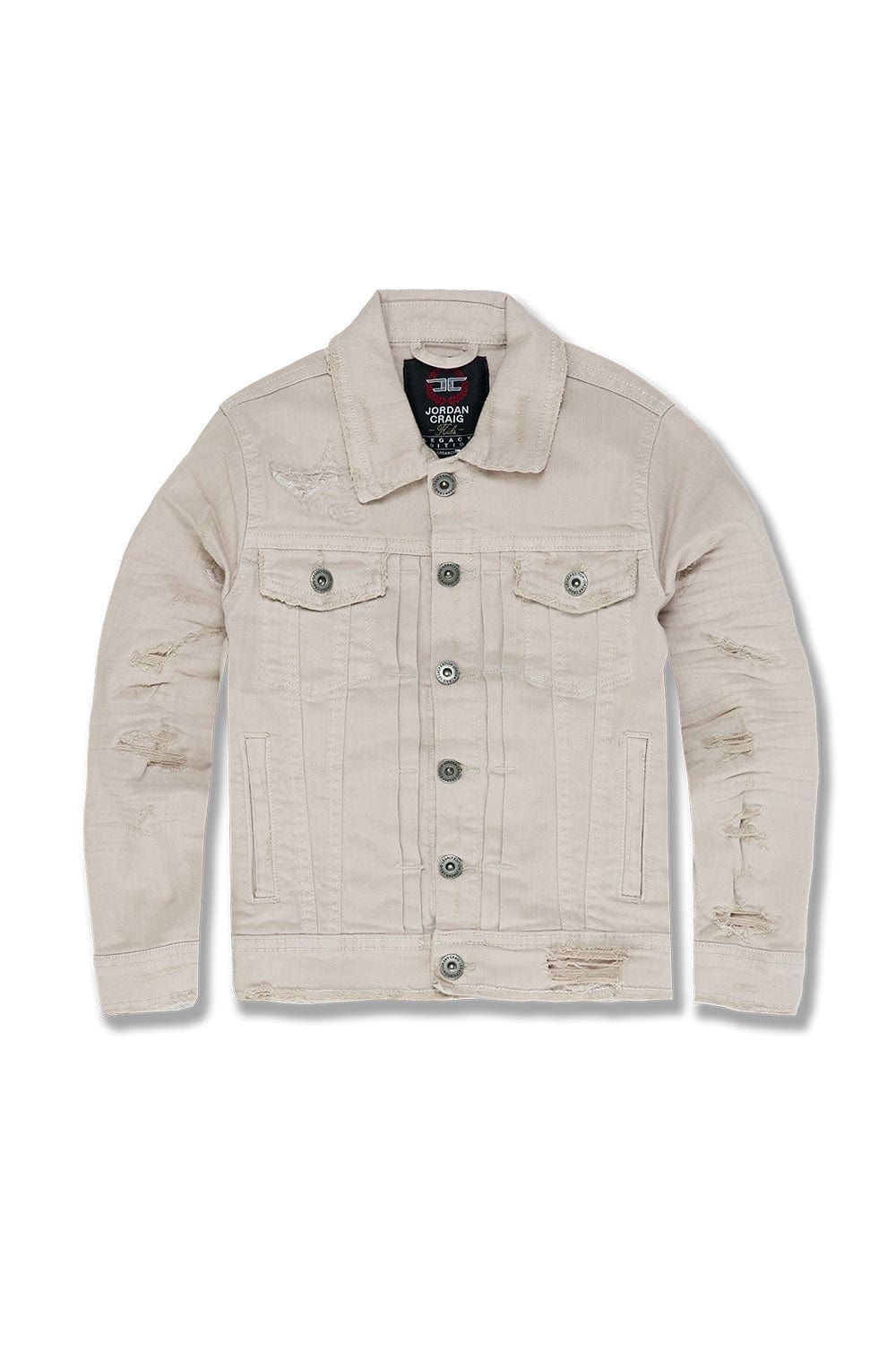 JC Kids Kids Tribeca Twill Trucker Jacket (Core Colors) Latte / 2