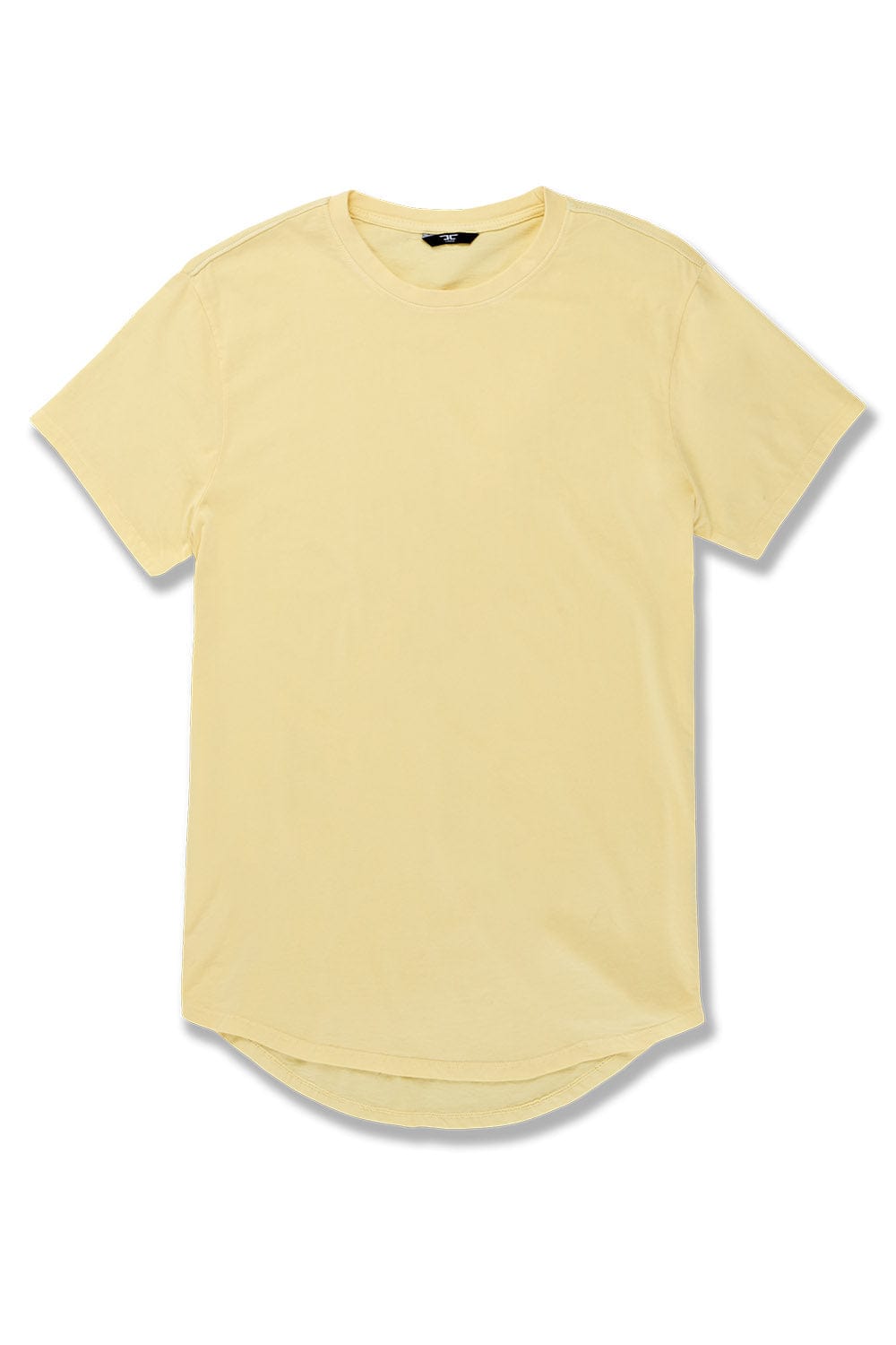 JC Big Men Big Men's Premium Scallop T-Shirt (Pastel Yellow) 4XL / Pastel Yellow / CAA03