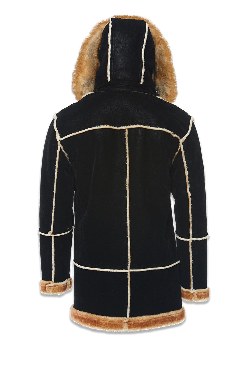 JC Big Men Big Men's Denali Shearling Jacket (Black Coffee)