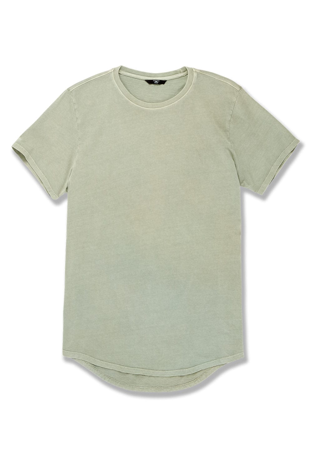 JC Big Men Big Men's Premium Scallop T-Shirt (Light Olive) 4XL / Light Olive / CAA03