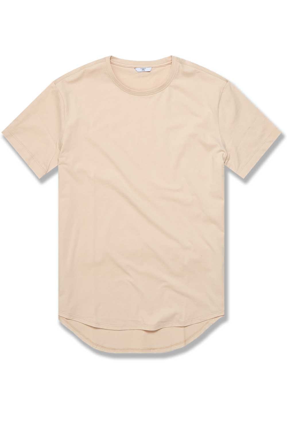 JC Big Men Big Men's Scallop T-Shirts (Summer Exclusives) Light Earth / 4XL