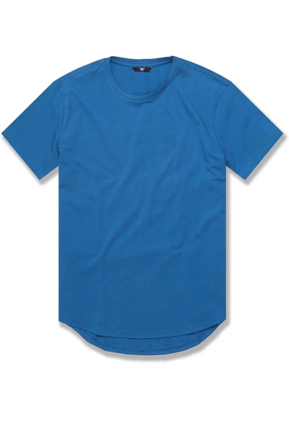 JC Big Men Big Men's Scallop T-Shirts (Summer Exclusives) Teal Jewel / 4XL