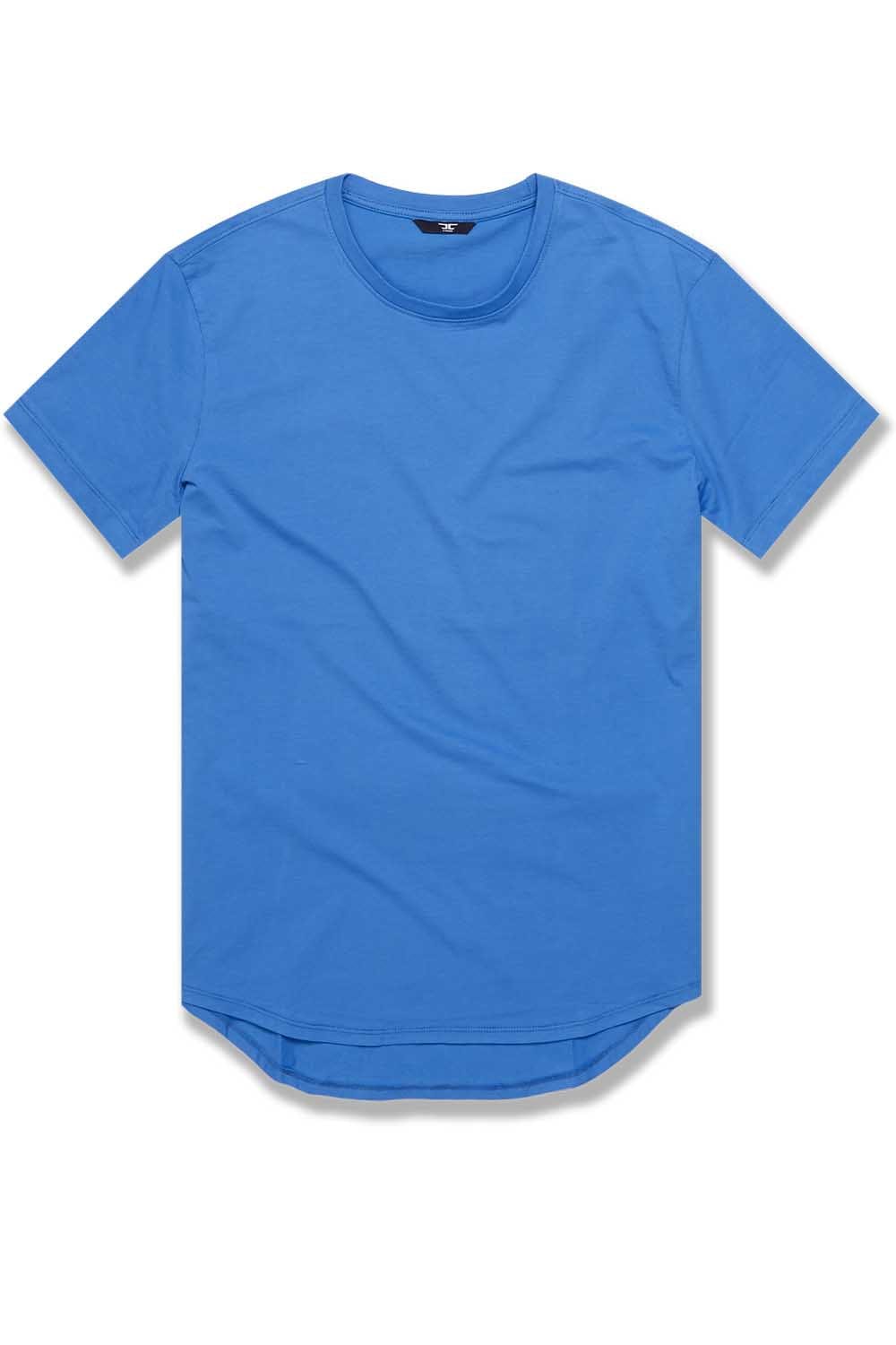 JC Big Men Big Men's Scallop T-Shirts (Summer Exclusives) Royal Jewel / 4XL