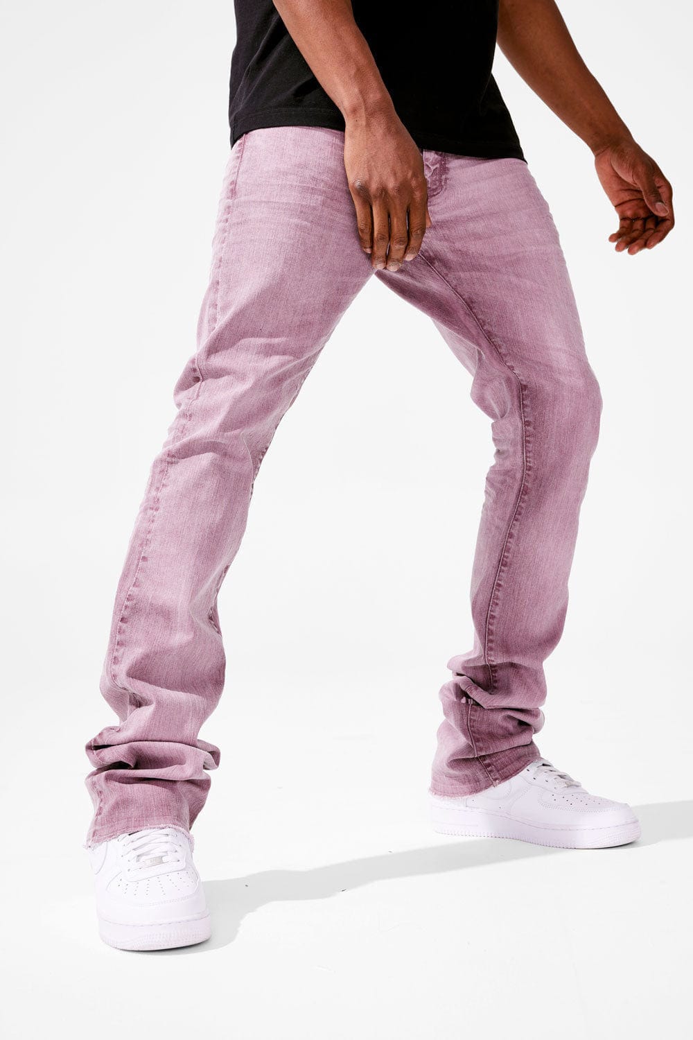 Jordan Craig Martin Stacked - Full Bloom Denim (Mauve Pink)