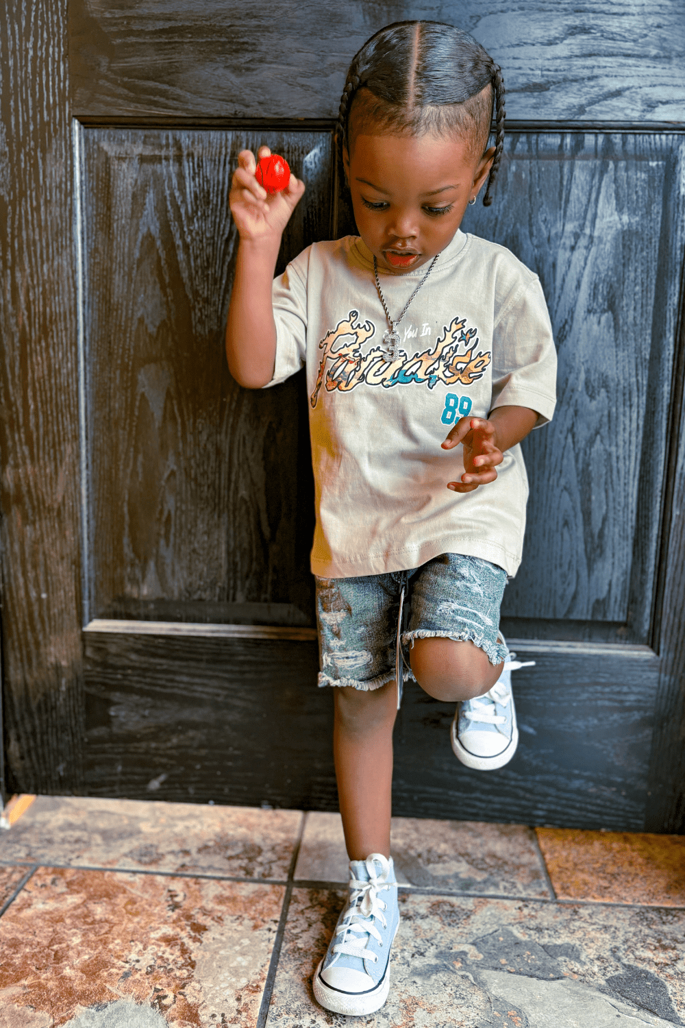 JC Kids Kids Arlington Denim Shorts