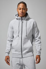 Jordan Craig Uptown Zip Up Hoodie Heather Grey / S