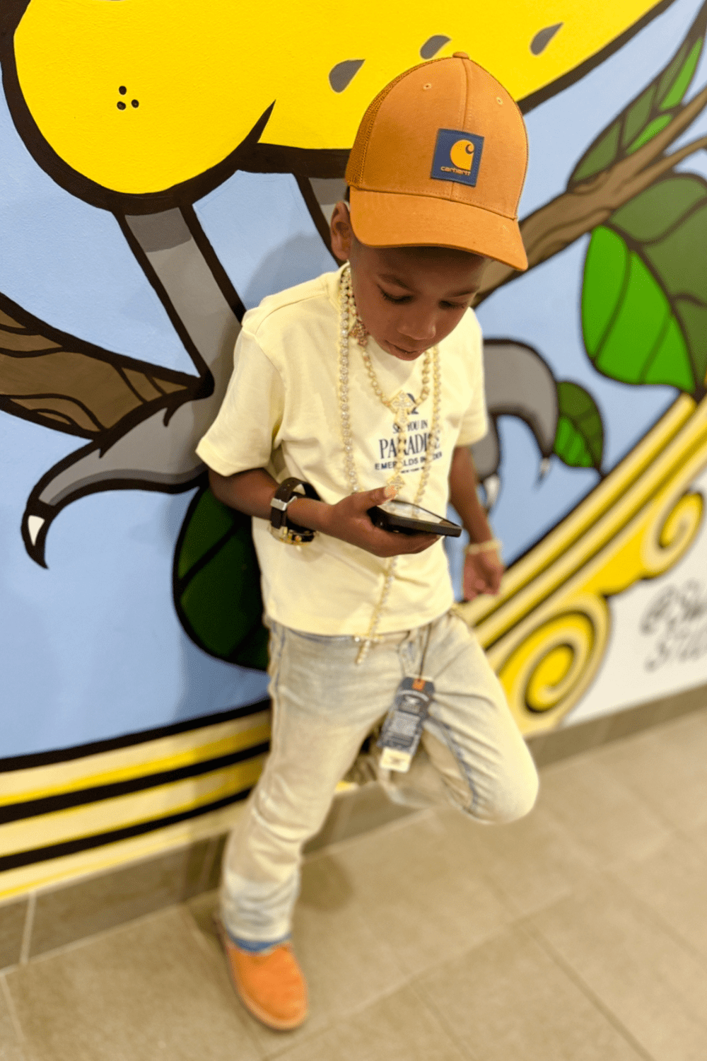 JC Kids Kids Emeralds in Eden Boxy T-Shirt