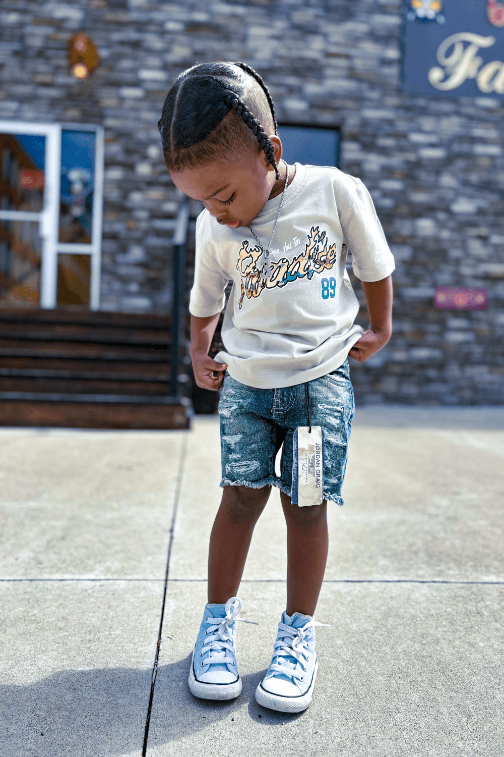 JC Kids Kids Arlington Denim Shorts