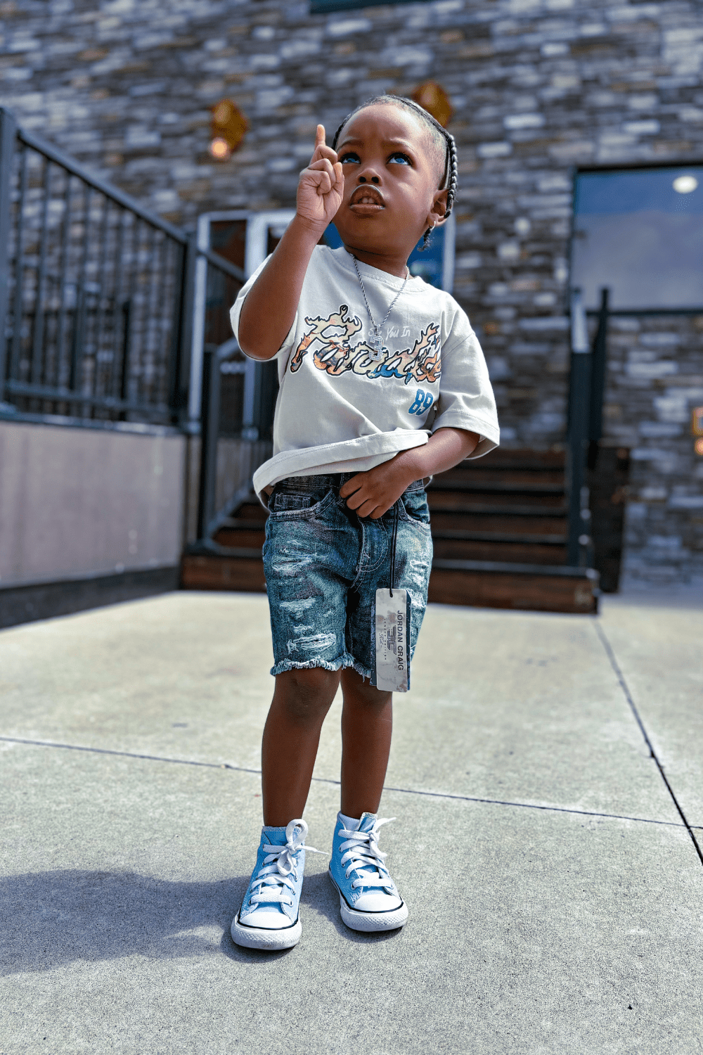 JC Kids Kids Arlington Denim Shorts