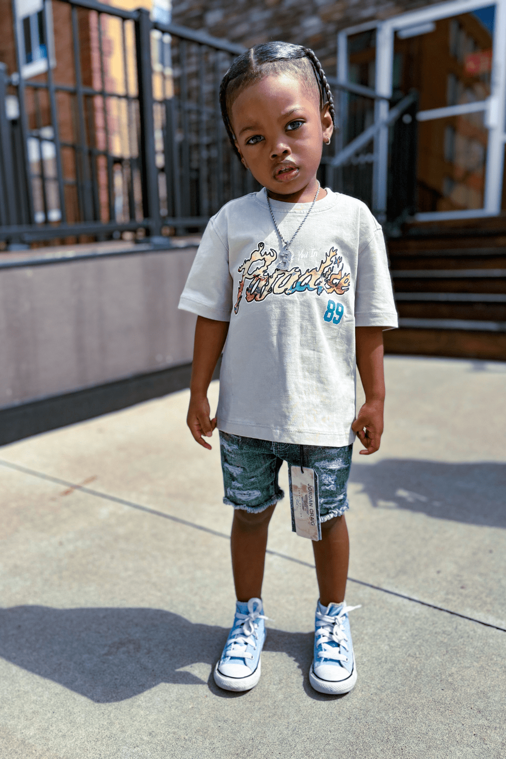 JC Kids Kids Arlington Denim Shorts