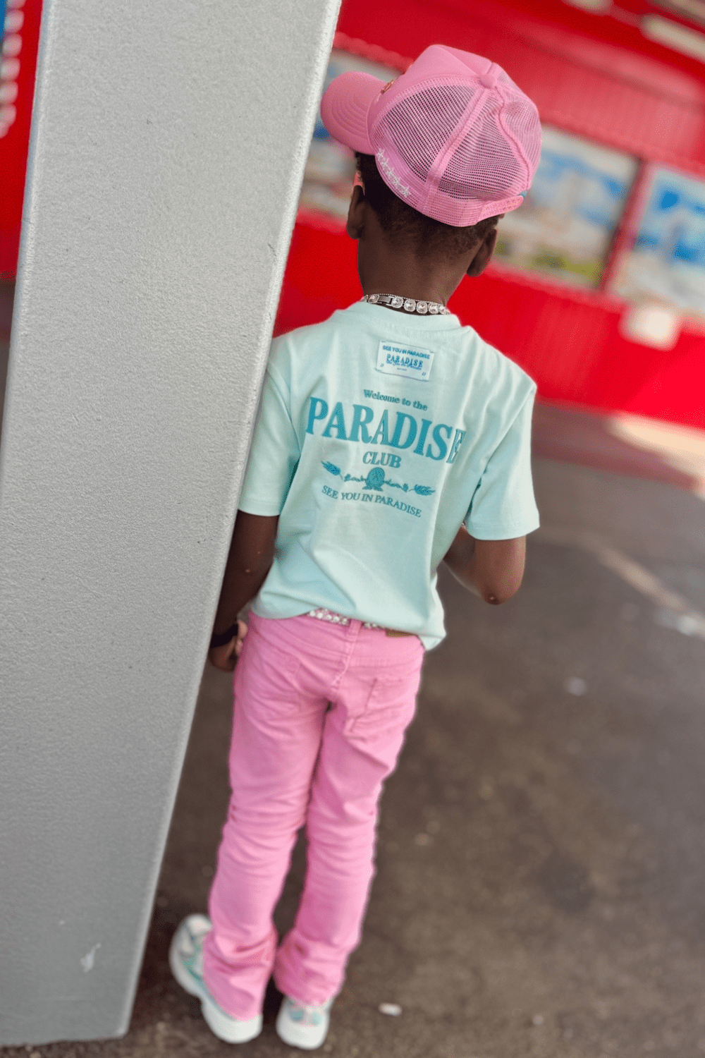 JC Kids Kids Paradise Club Boxy T-Shirt