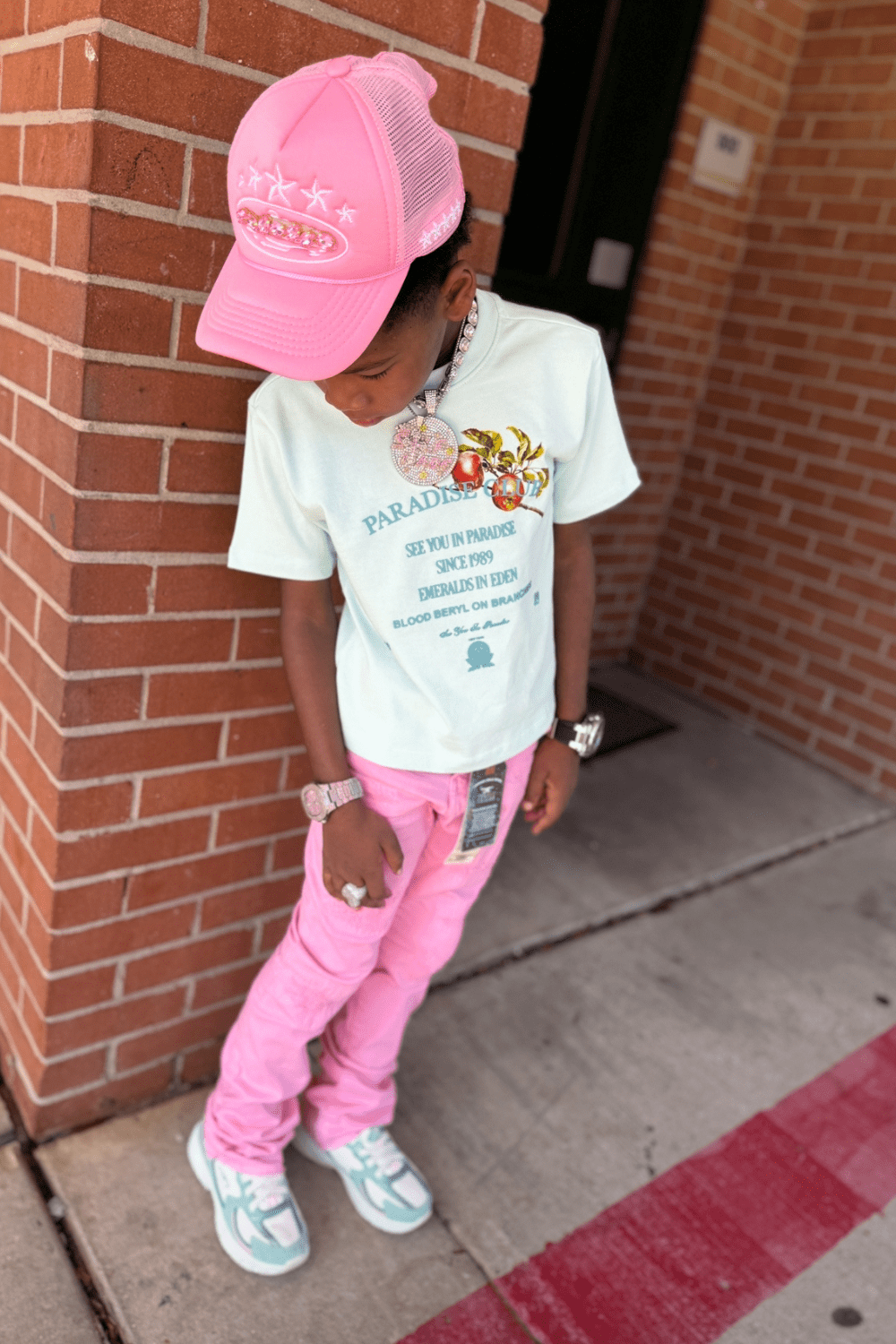 JC Kids Kids Paradise Club Boxy T-Shirt