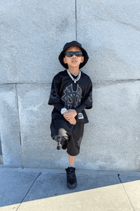 Kids 5 Borough Mesh Shorts (Black)