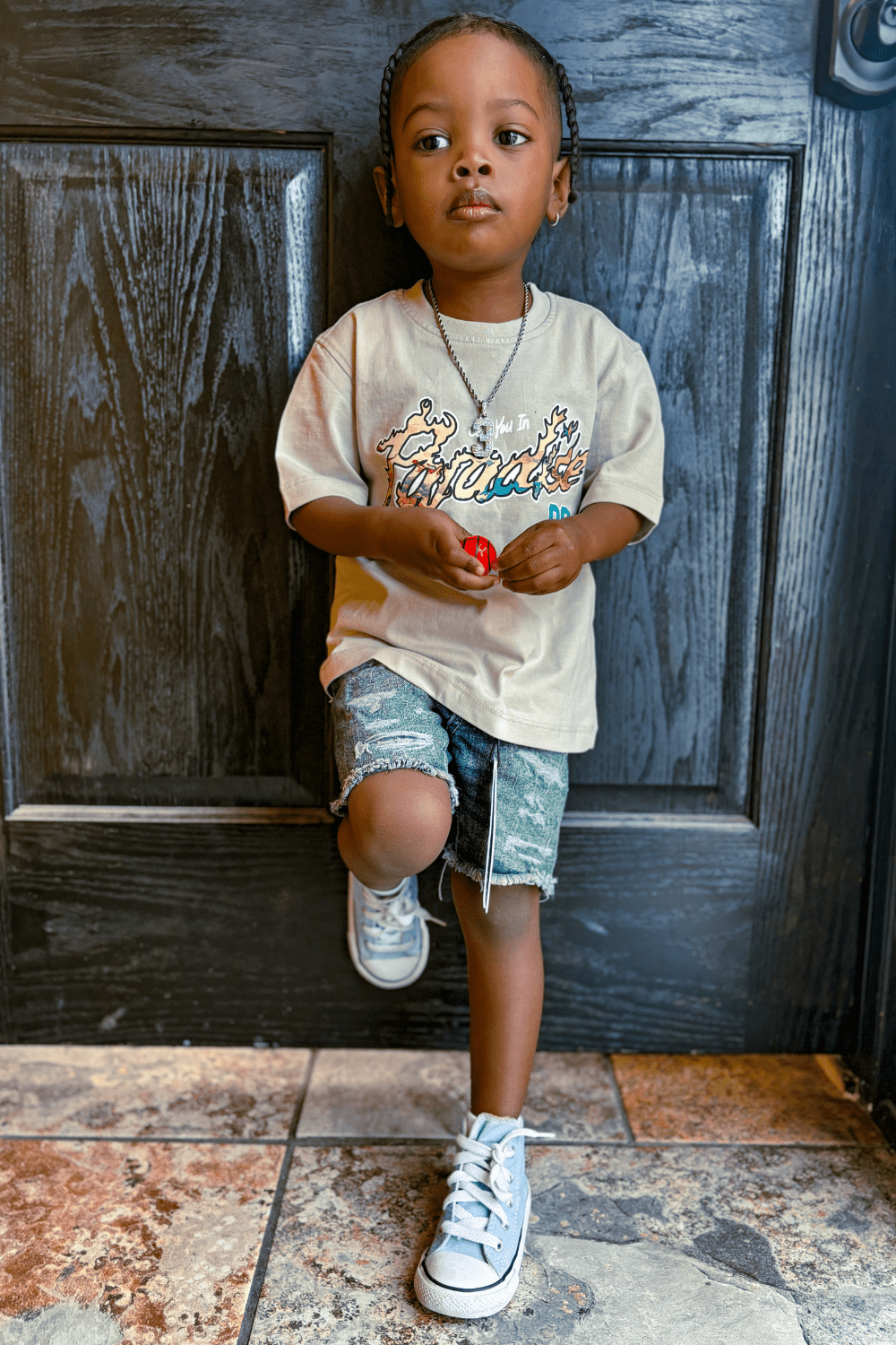 JC Kids Kids Arlington Denim Shorts