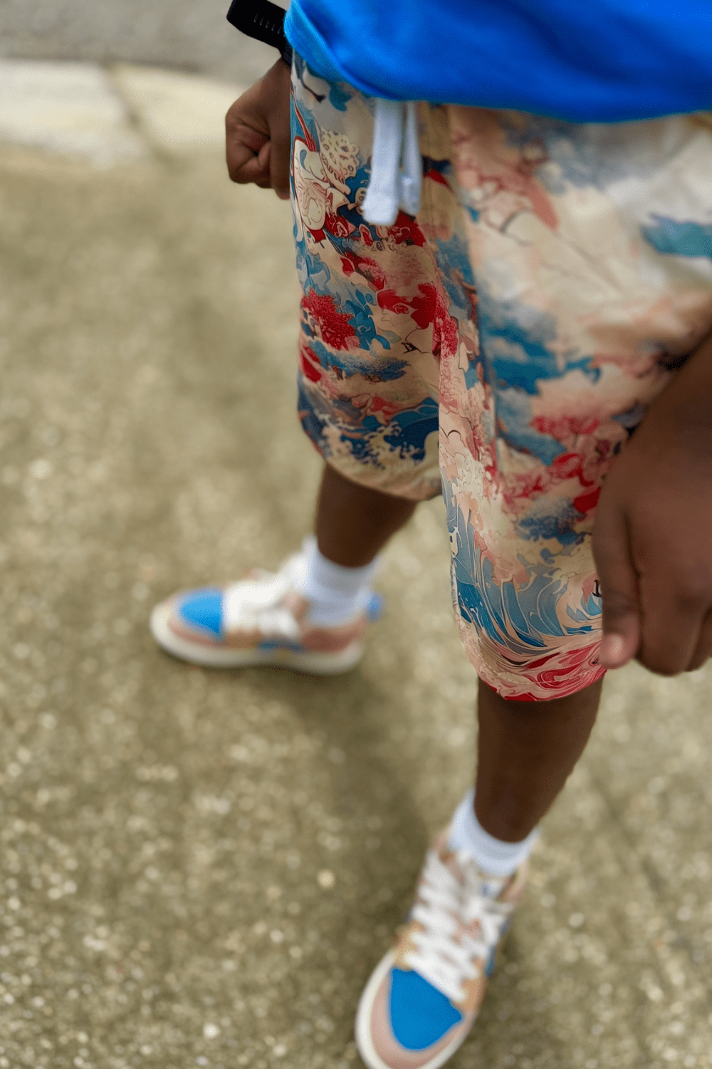 Kids Ibiza Lounge Shorts (Coral)