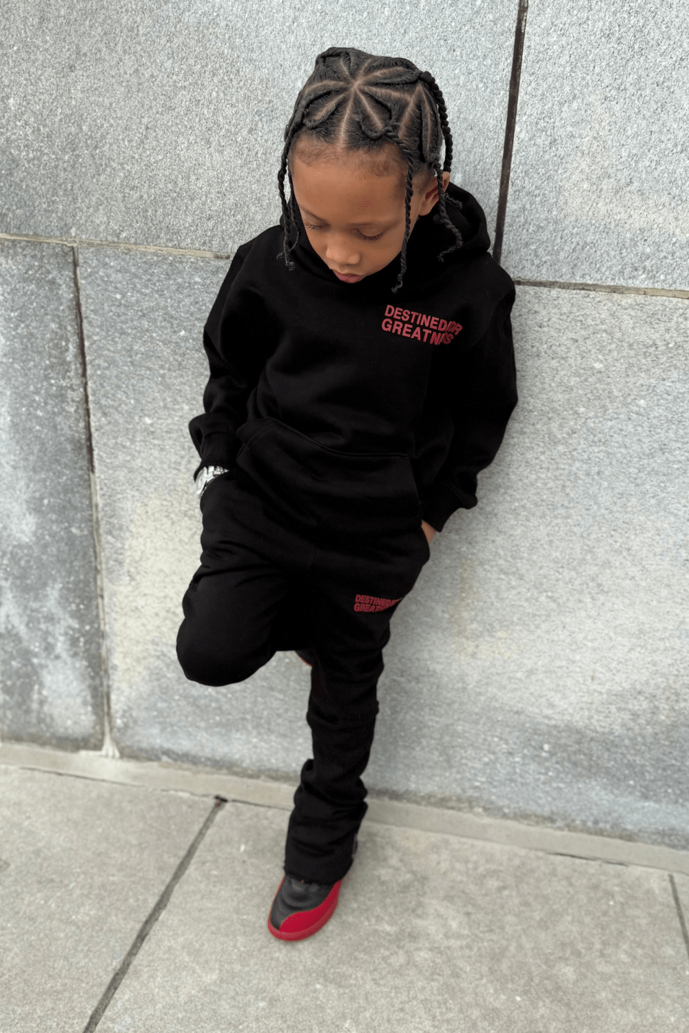 Jordan Craig Kids Destined For Greatness Fleece Bundle (Crimson)