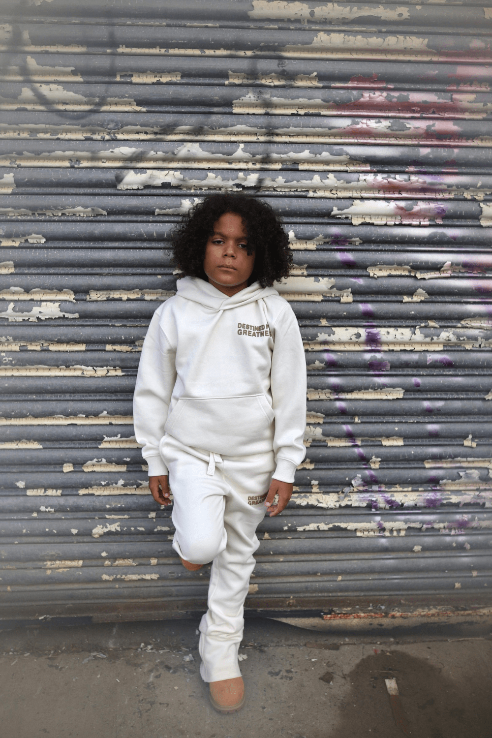 Jordan Craig Kids Destined For Greatness Fleece Bundle (Bone)