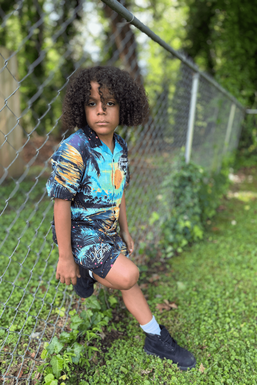 JC Kids Kids Wanderlust Party Shorts