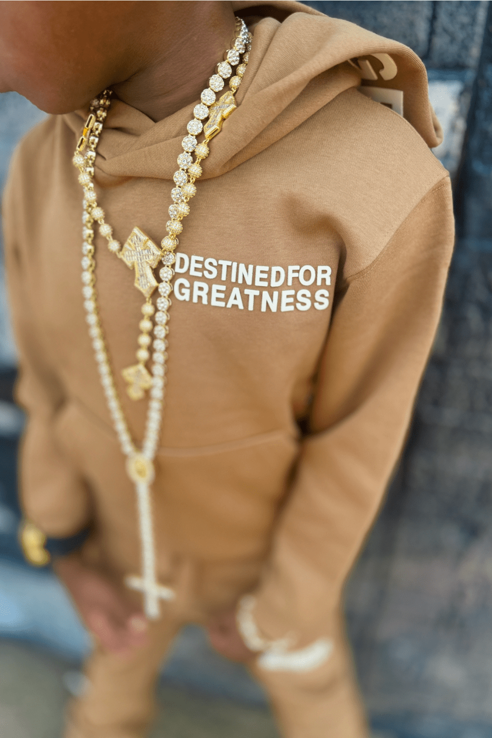 Jordan Craig Kids Destined For Greatness Fleece Bundle (Mocha)