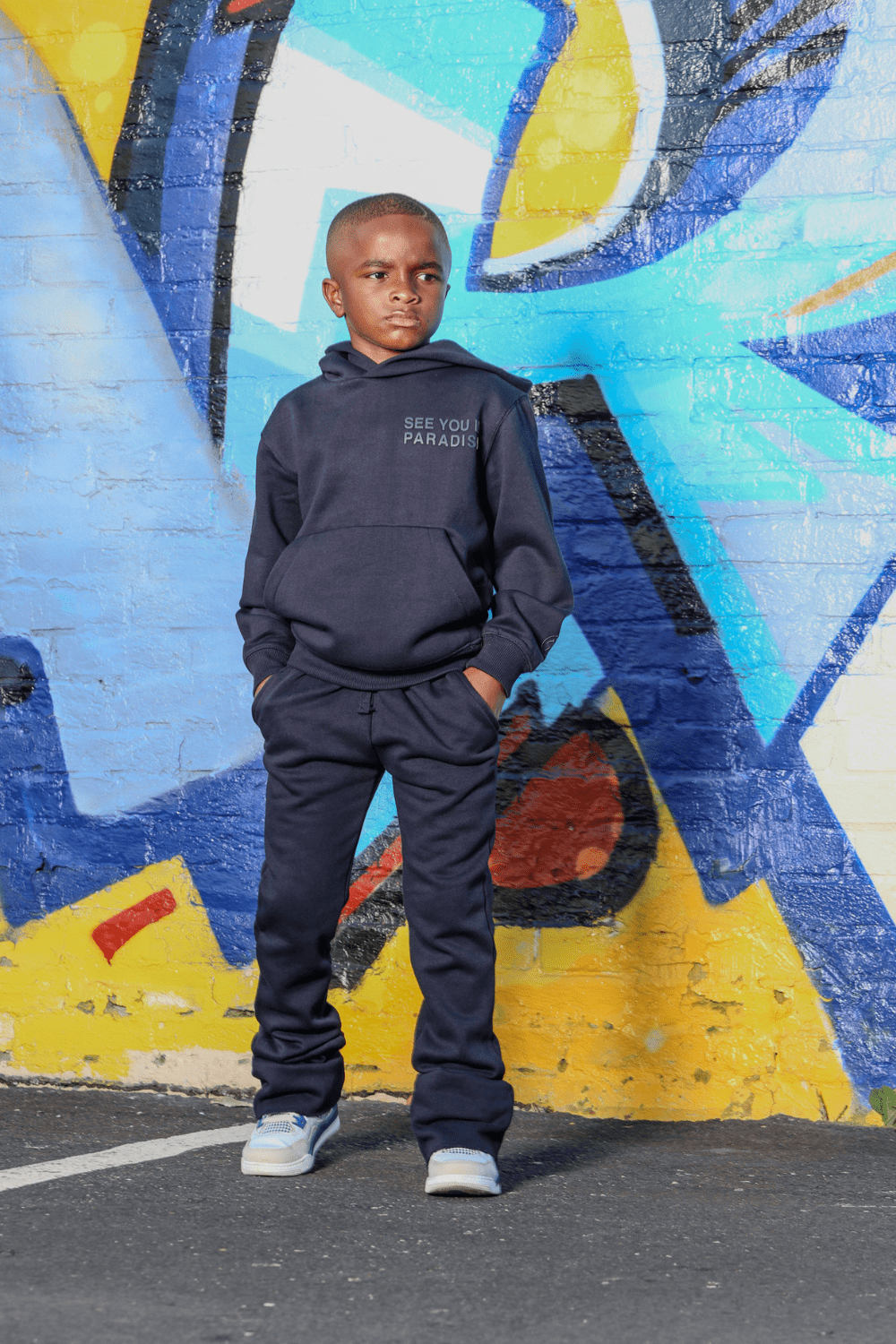 JC Kids Kids Uptown Stacked Sweatpants