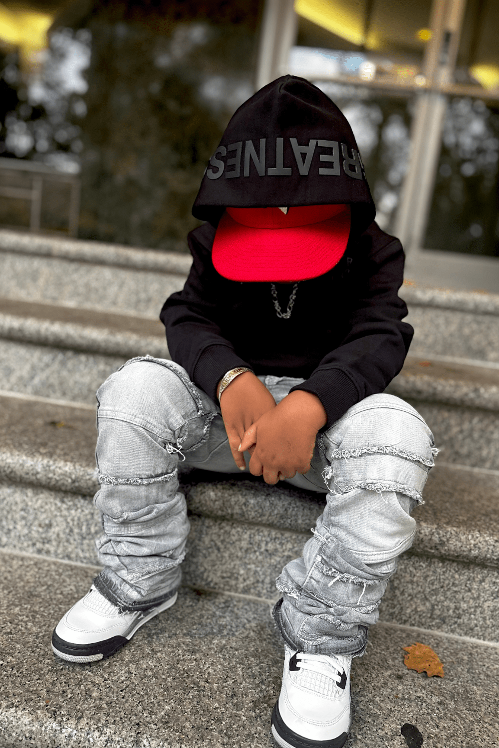 JC Kids Kids Stacked Jason Denim (Cement Wash)