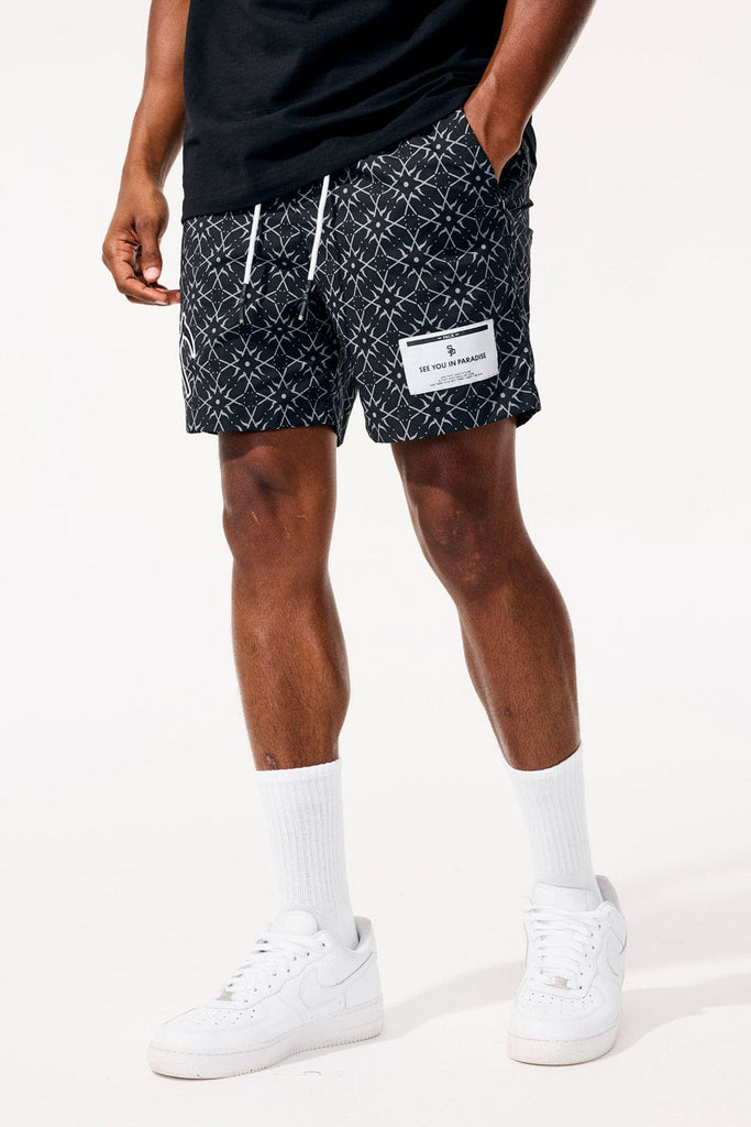 Athletic - Barbed Wire Shorts (Black)