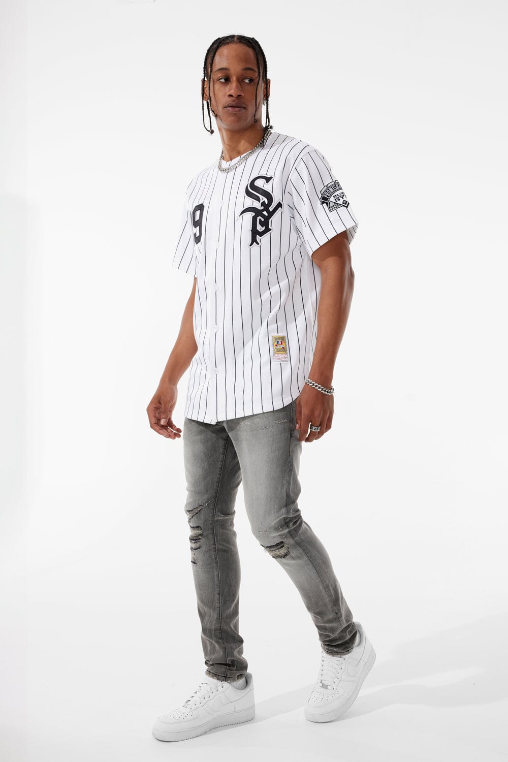 Jordan Craig Windy City Baseball Jersey (White)