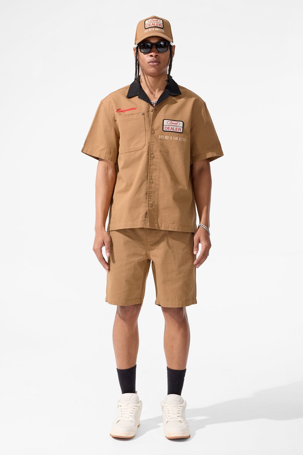 【JORDAN CRAIG】 The Re-Up Mechanic Shirt ワークスタイル The Re-Up Mechanic Set (Black)