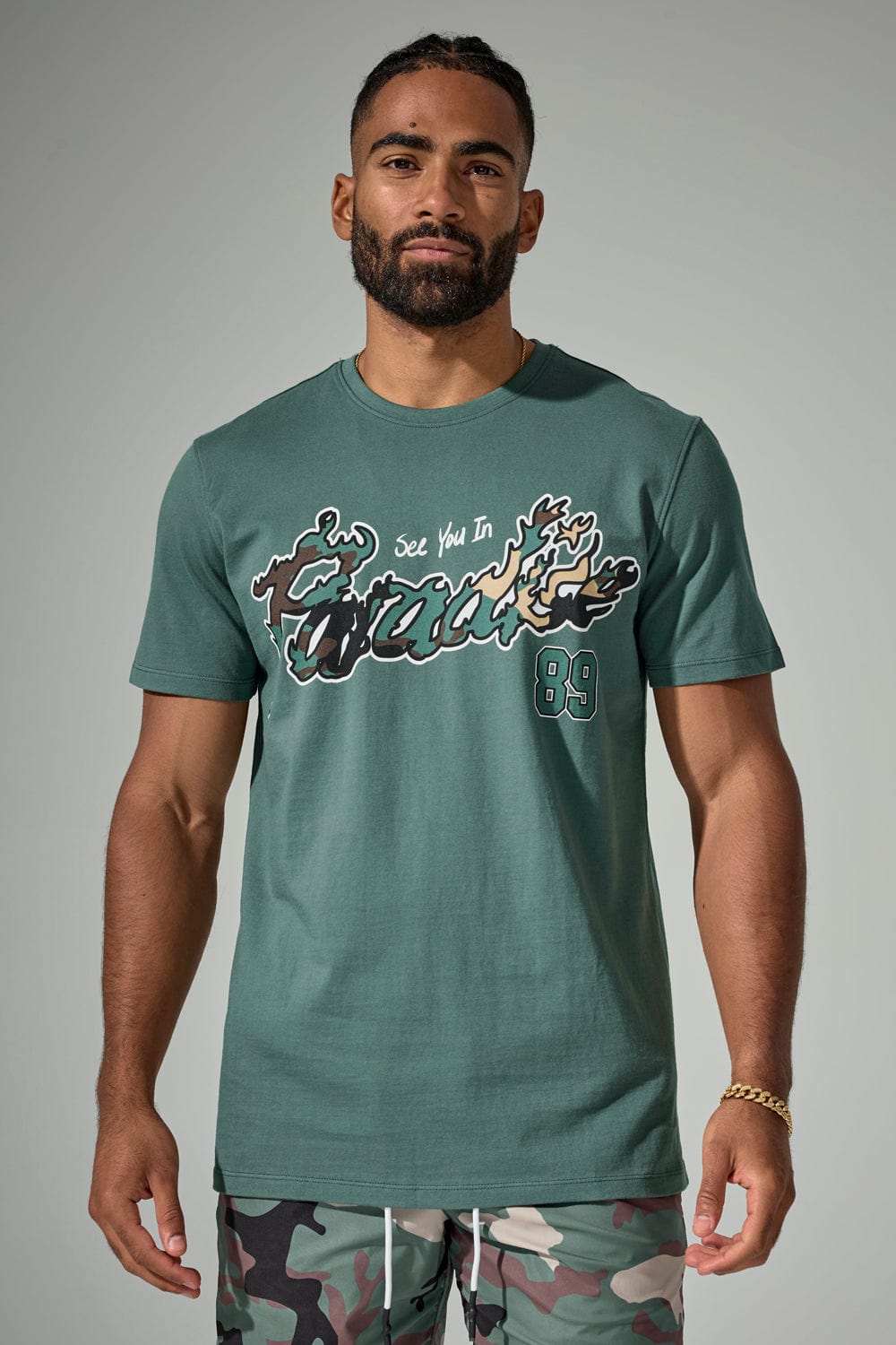 Jordan Craig Ibiza T-Shirt Vintage Camo / S