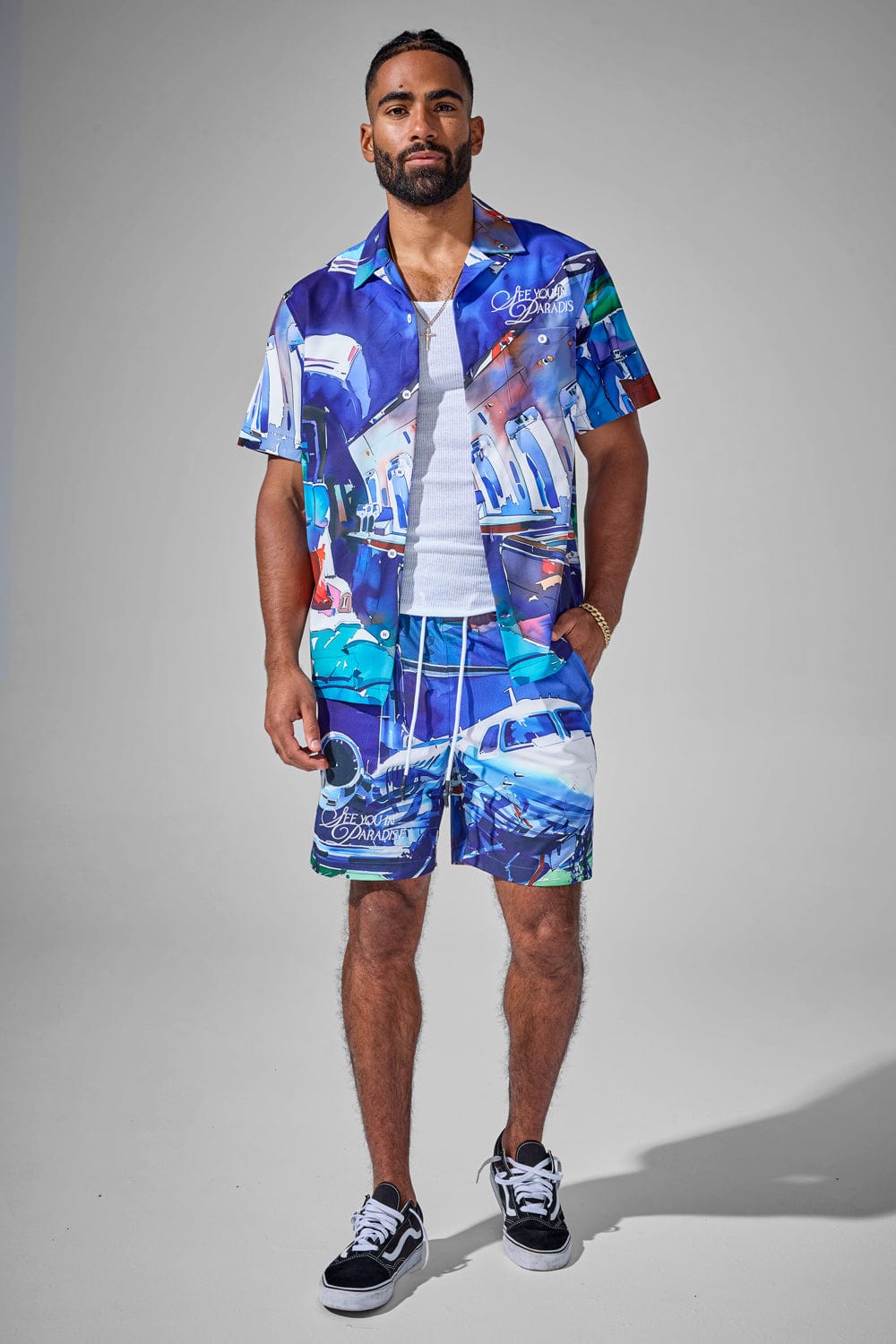 Jordan Craig Wanderlust S/S Party Shirt