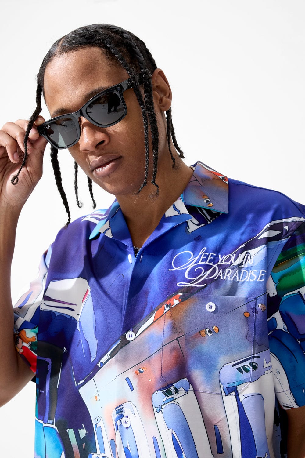 Jordan Craig Wanderlust S/S Party Shirt