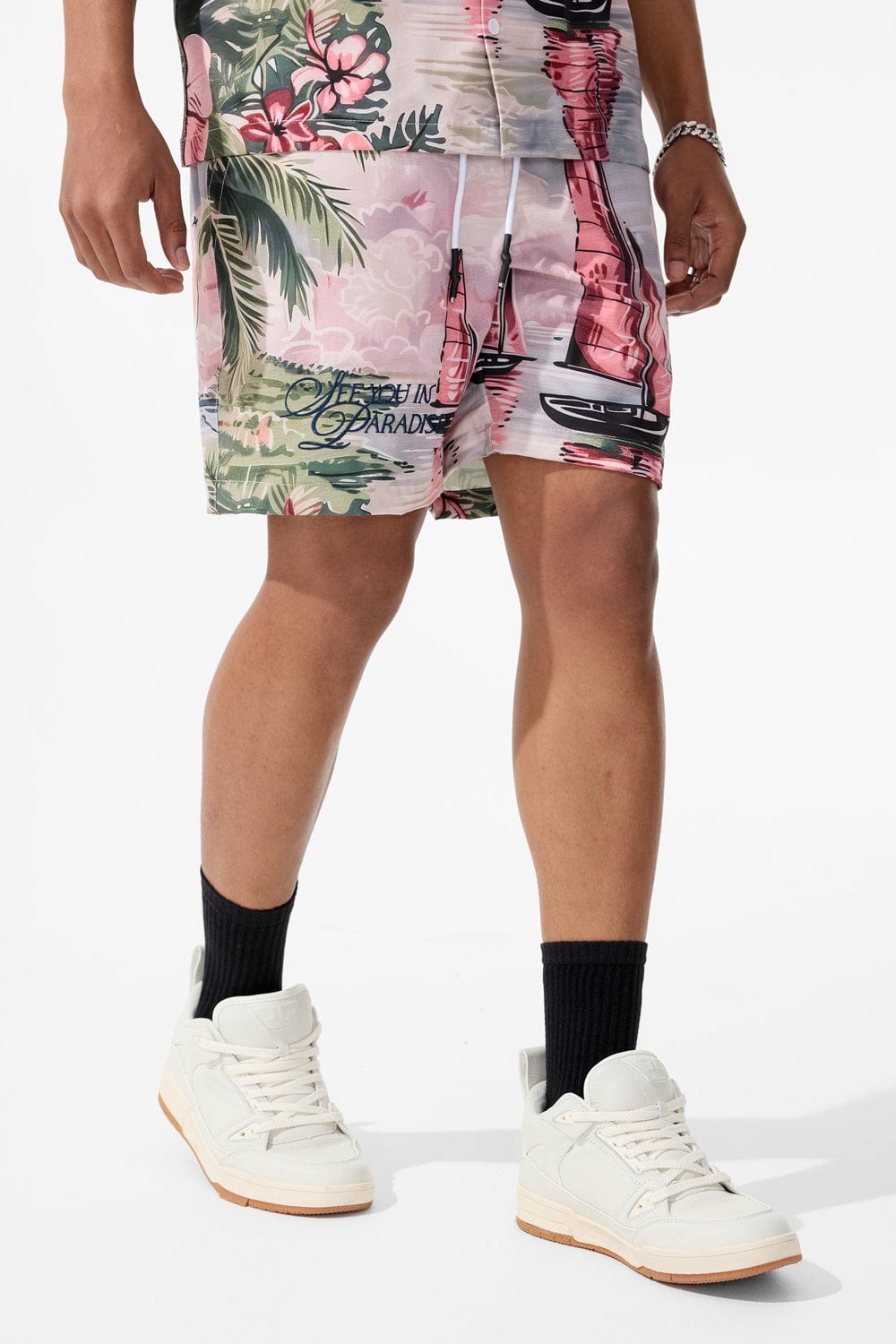 Jordan Craig Retro - Wanderlust Party Shorts Palm Beach / S