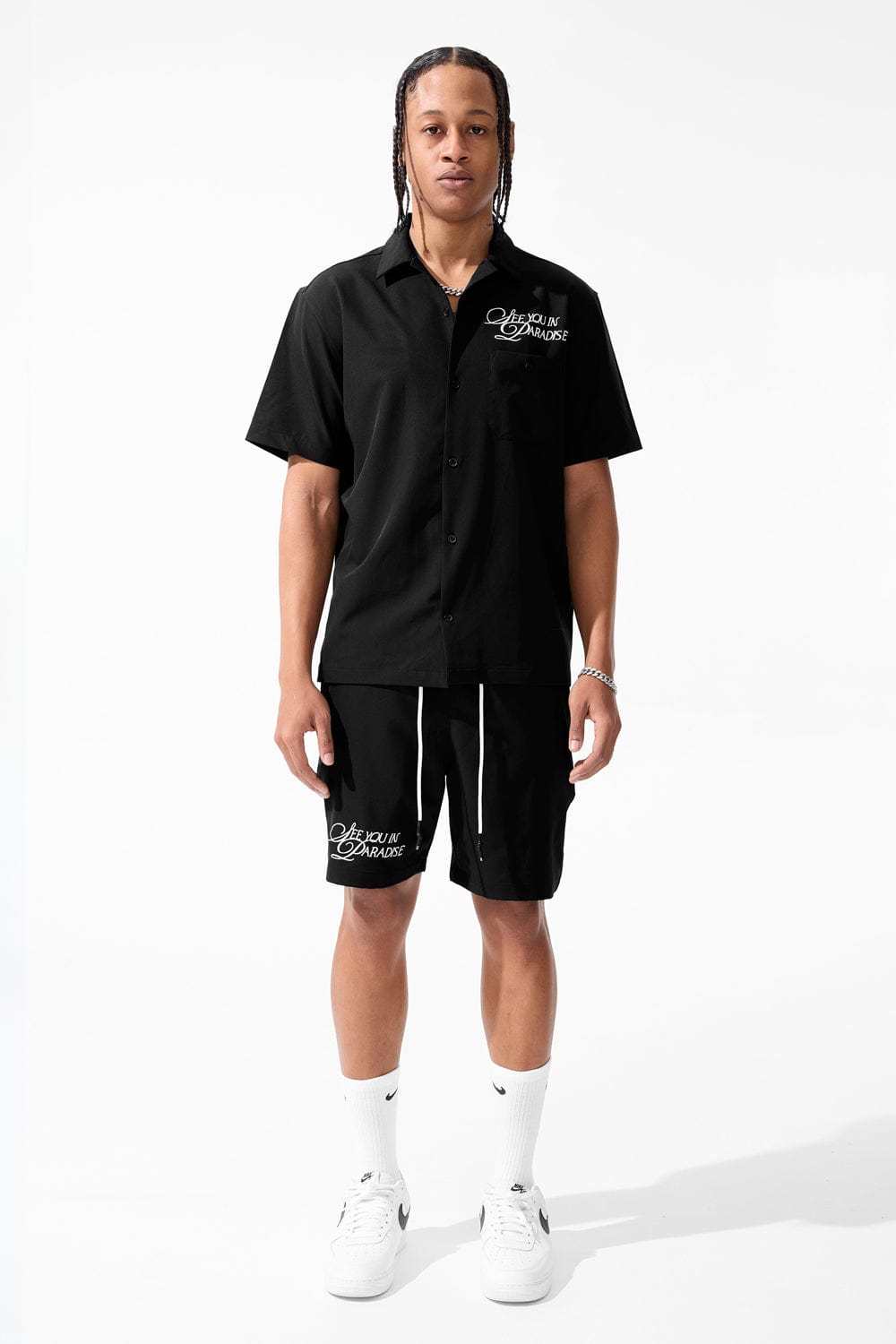 Jordan Craig Retro - Oakland Shorts (Black)