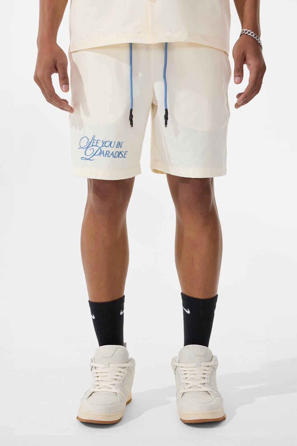 Jordan Craig Retro - Oakland Shorts (Cream)