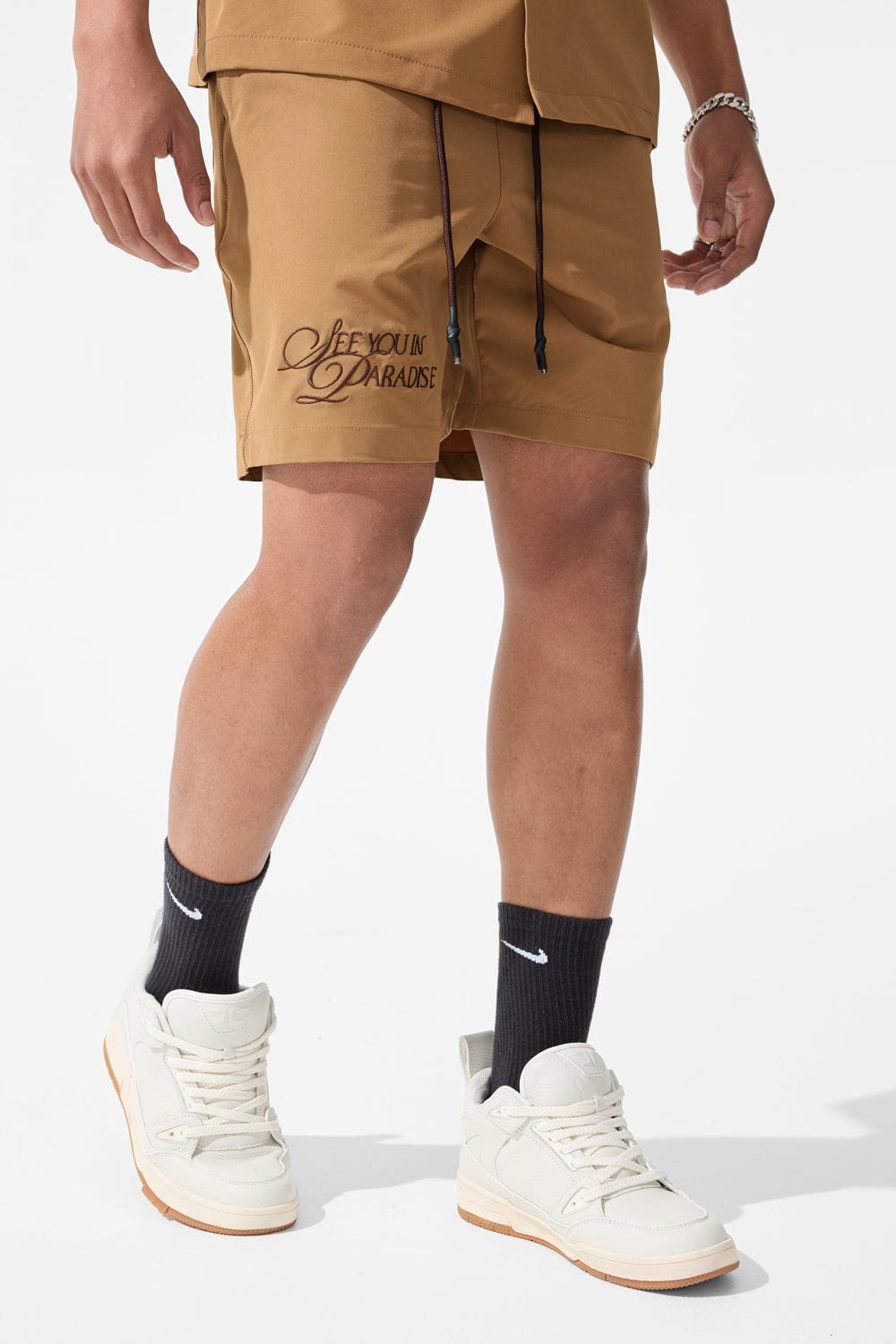 Jordan Craig Retro - Oakland Shorts (Mocha)