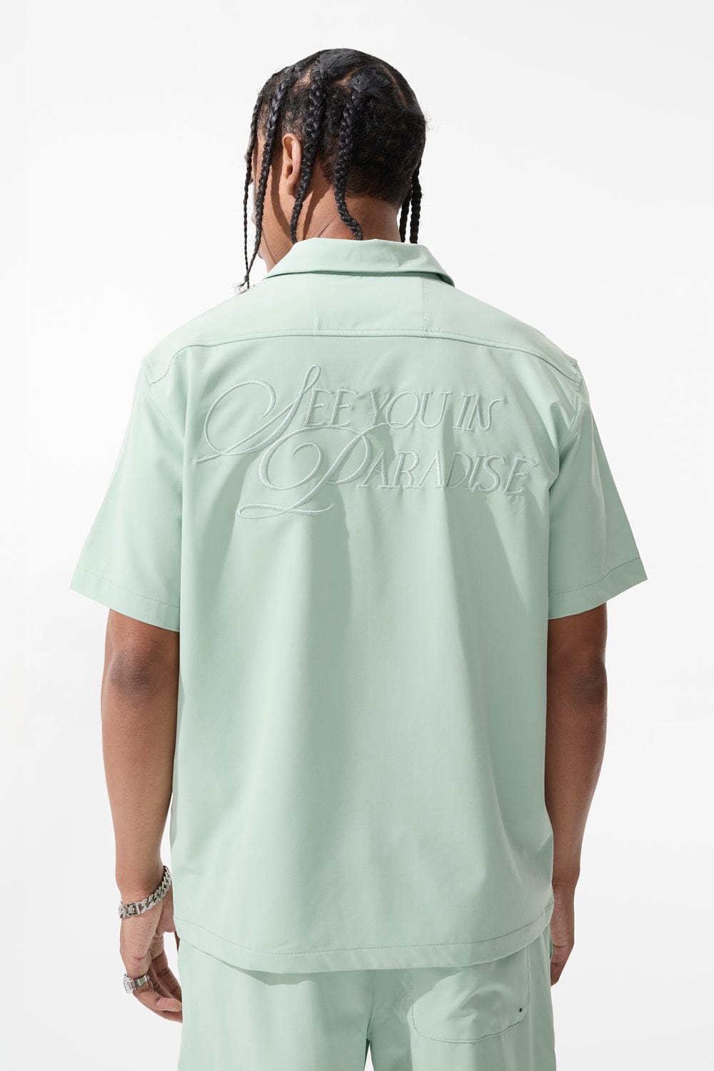 Jordan Craig Oakland Mechanic S/S Shirt (Sage)