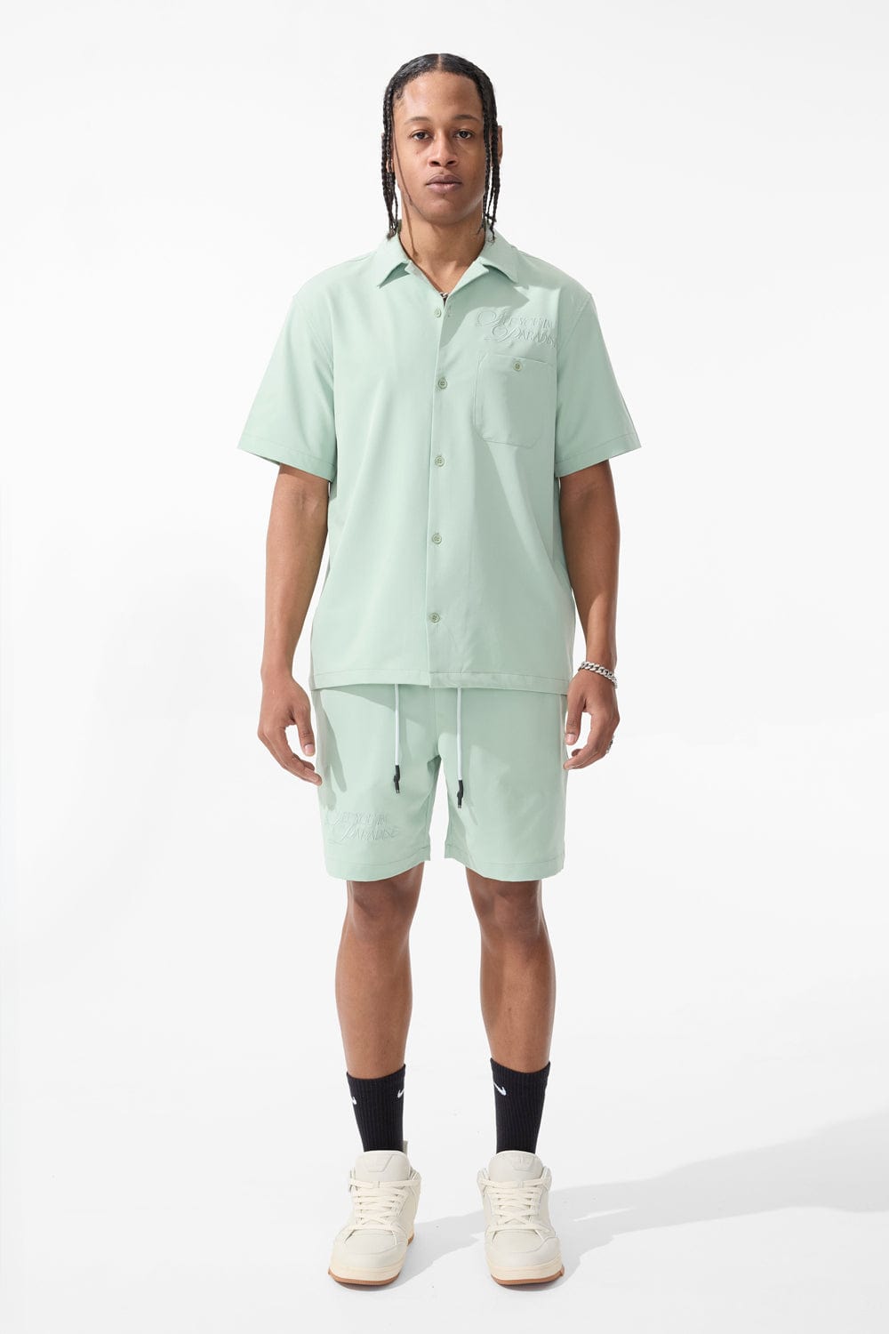 Jordan Craig Oakland Mechanic S/S Shirt (Sage)