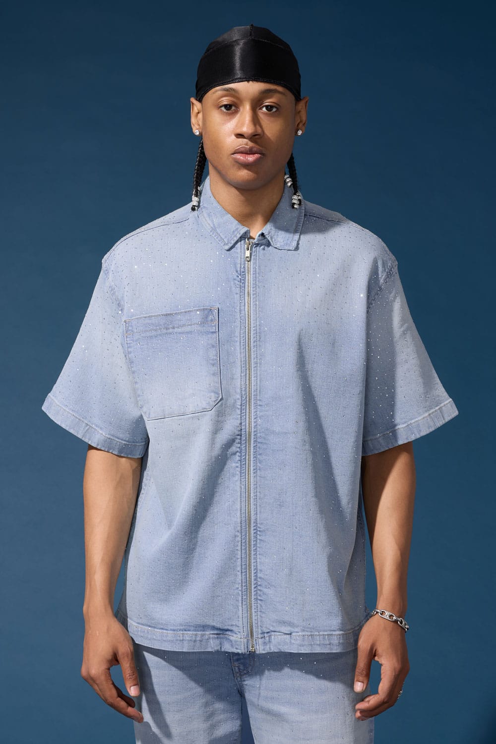 Jordan Craig Radiant Zip Up Shirt