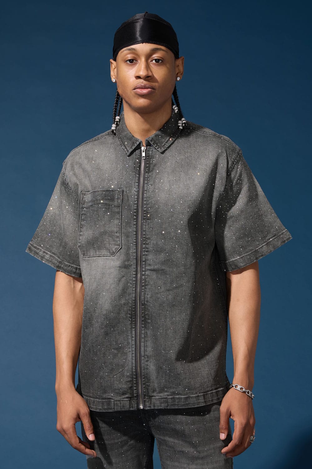 Jordan Craig Radiant Zip Up Shirt
