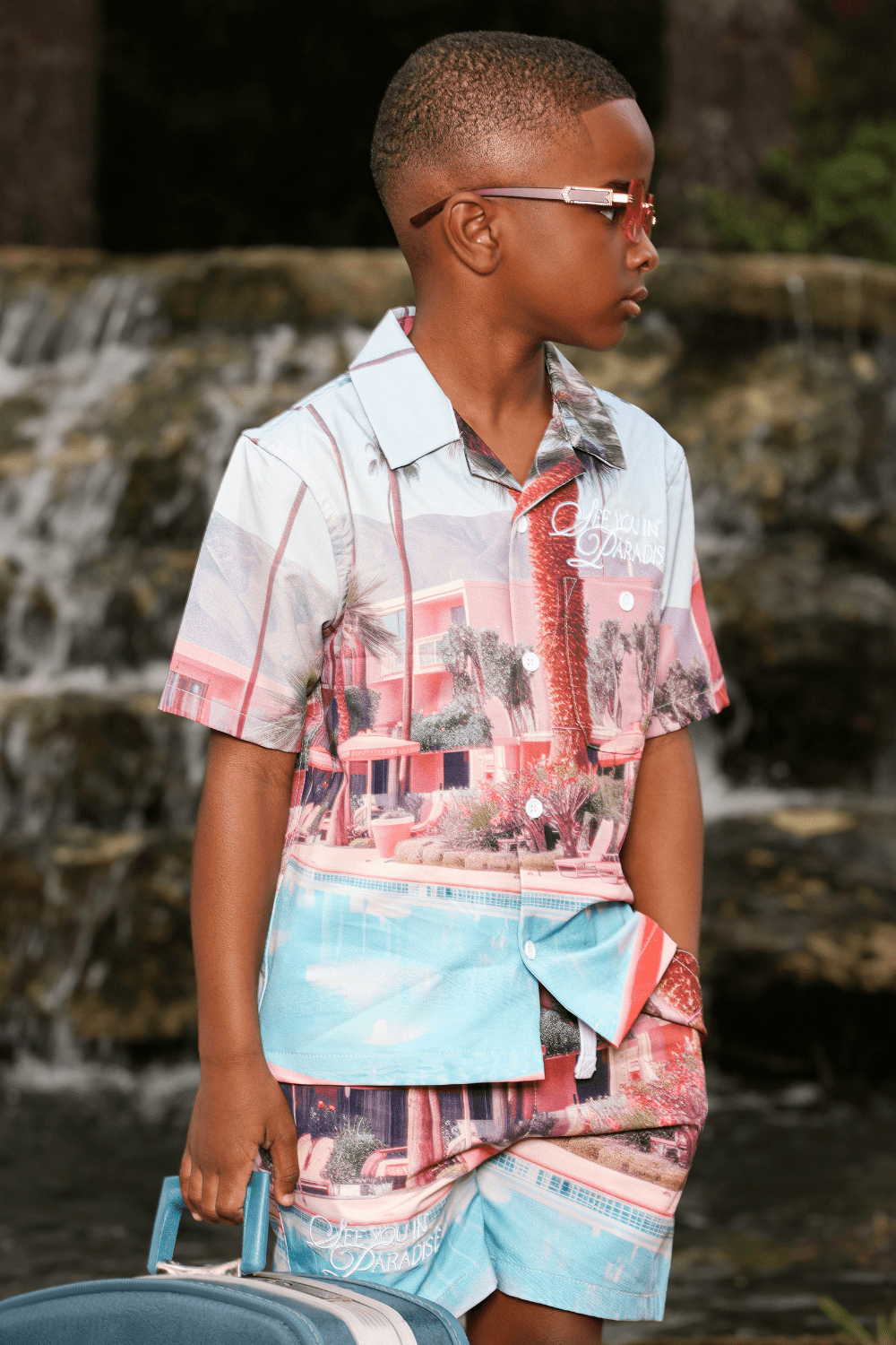 JC Kids Kids Wanderlust Party Shorts