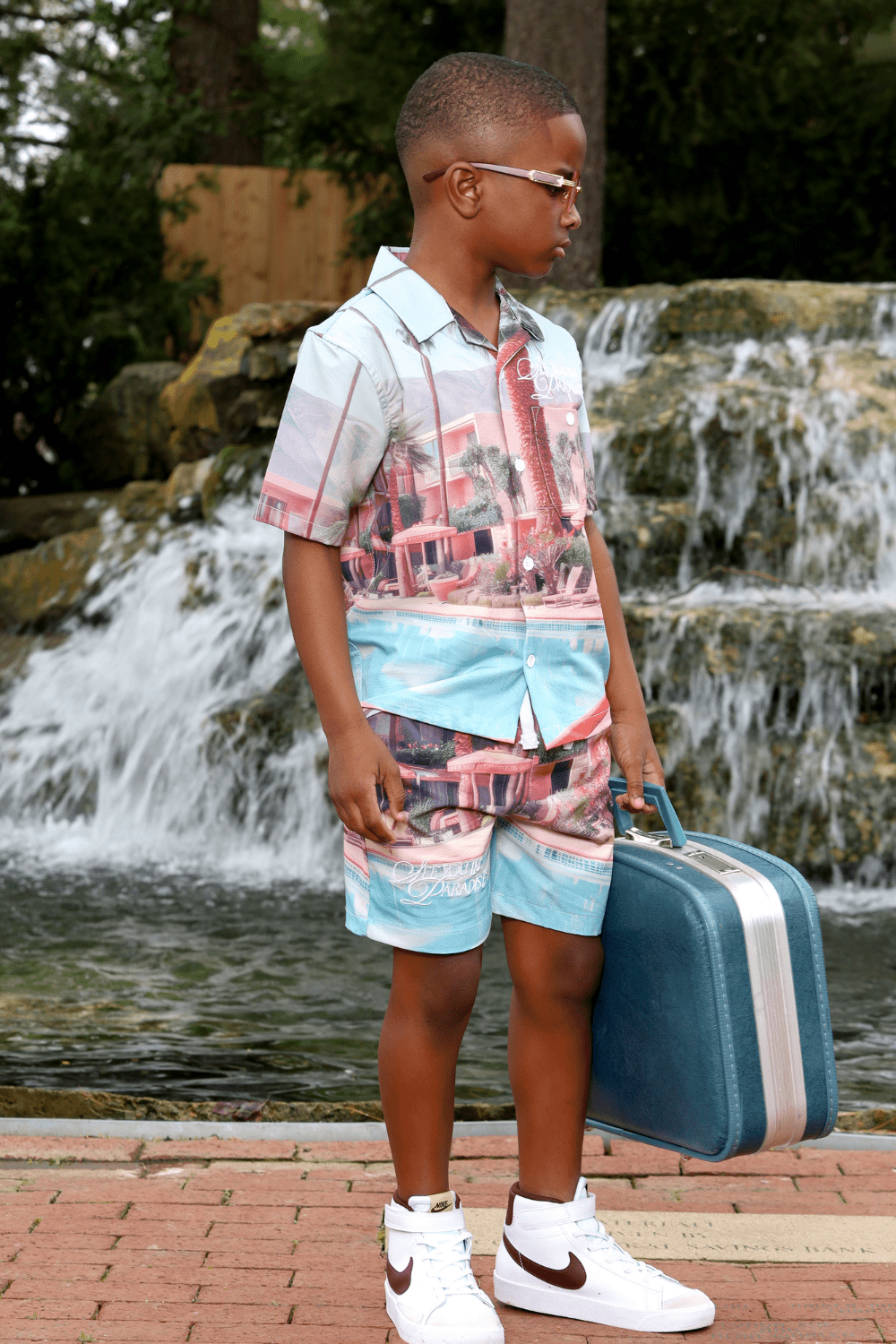 JC Kids Kids Wanderlust Party Shorts