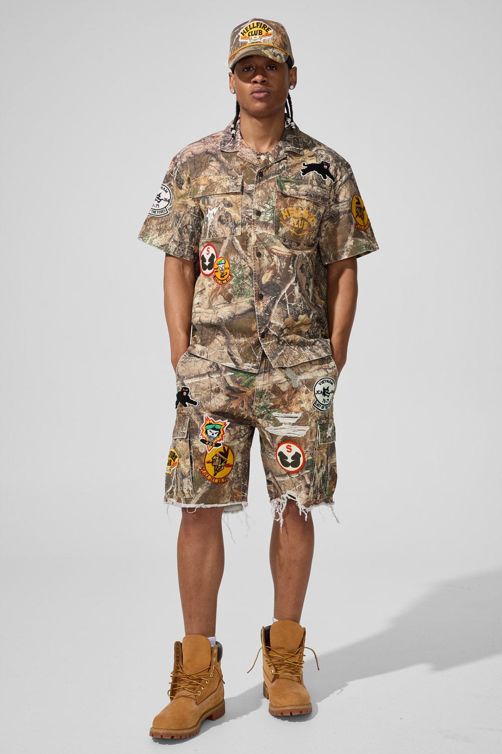 横田基地 米空軍 USAF 36 EAGLE AIRLIFTERS アロハシャツ War Angel Work Shirt